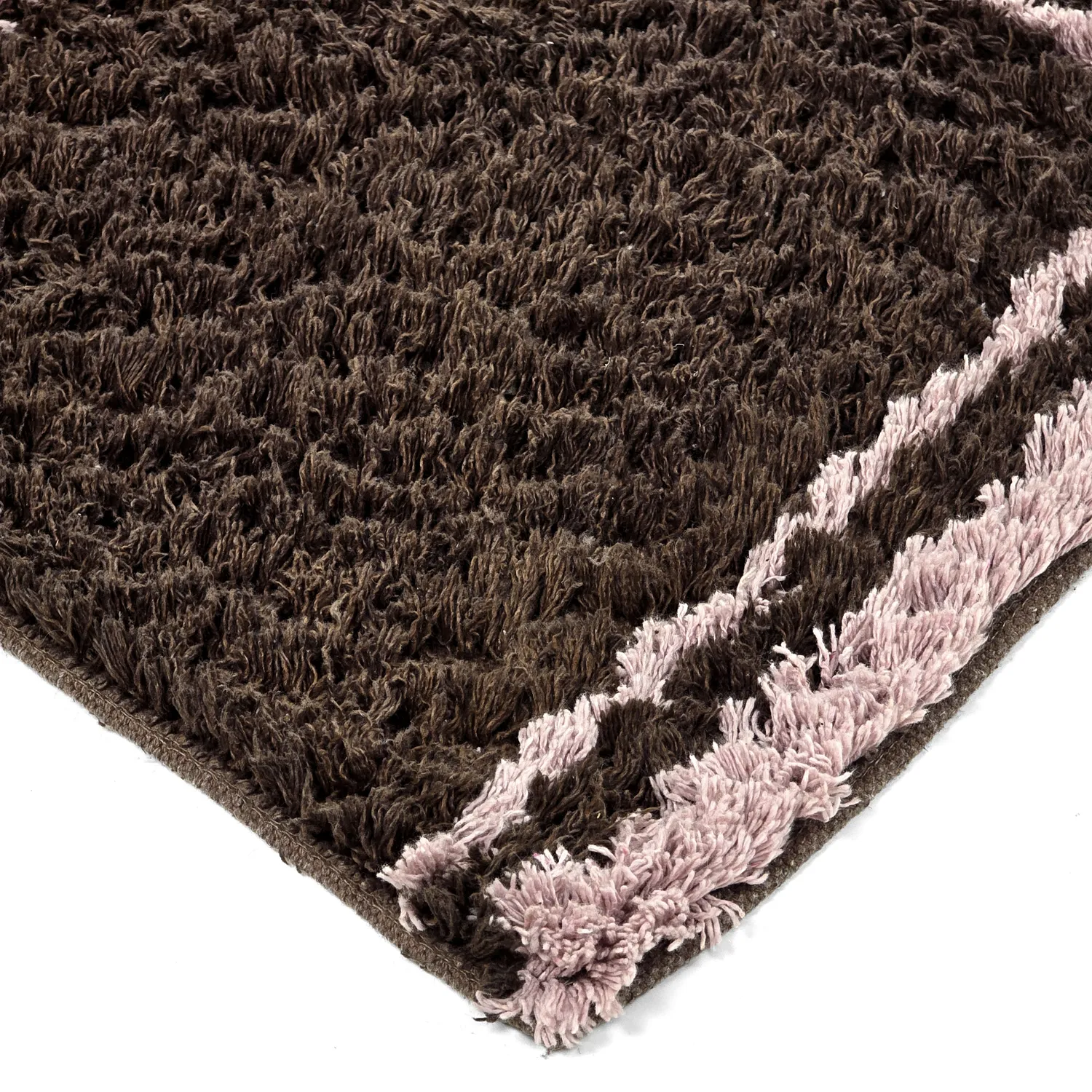 Shaggy koberce - Lana Natural Cotton Shaggy (hnědý)