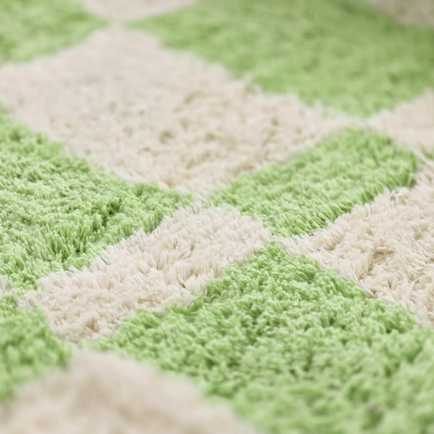 Shaggy koberce - Maranello Natural Cotton Shaggy (zelený)