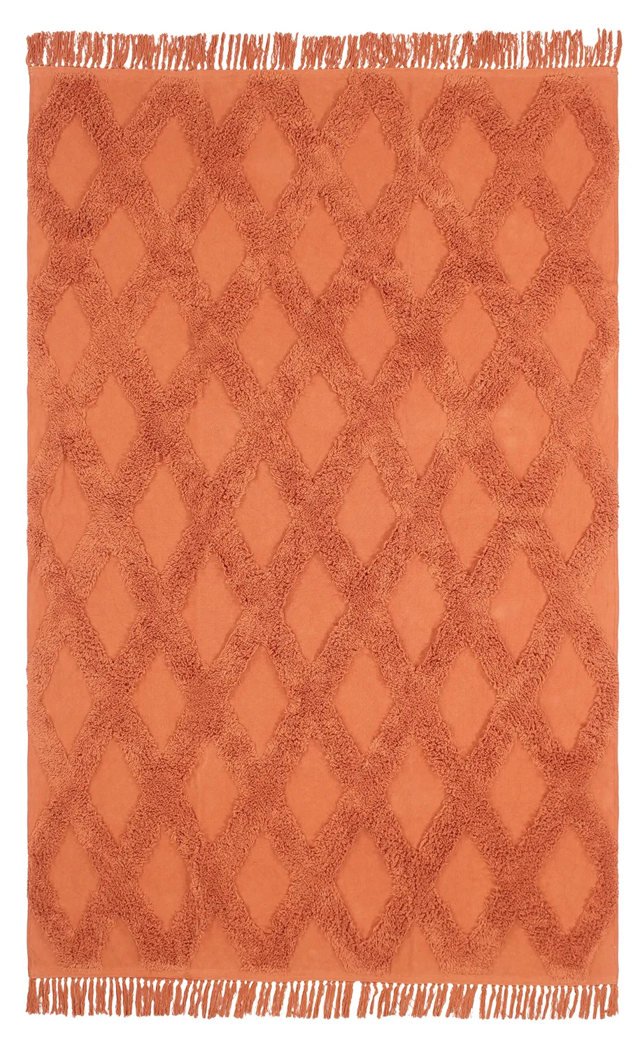 Shaggy koberce - Pamplona Natural Cotton Shaggy (terracotta)