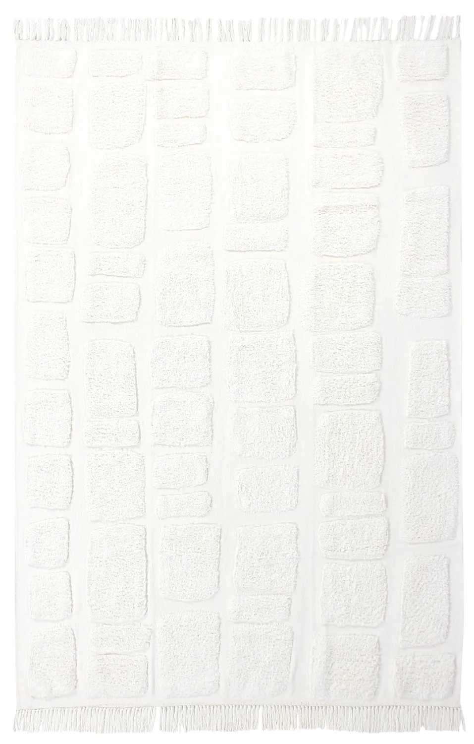 Shaggy koberce - Salem Natural Cotton Shaggy (offwhite)