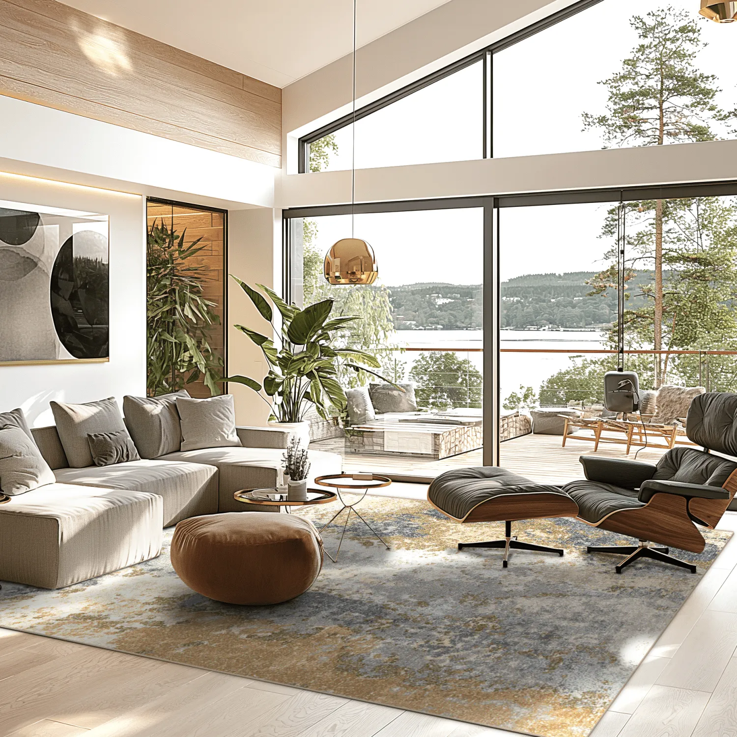 Wiltonský koberec - Travale (šedá/vícebarevná)