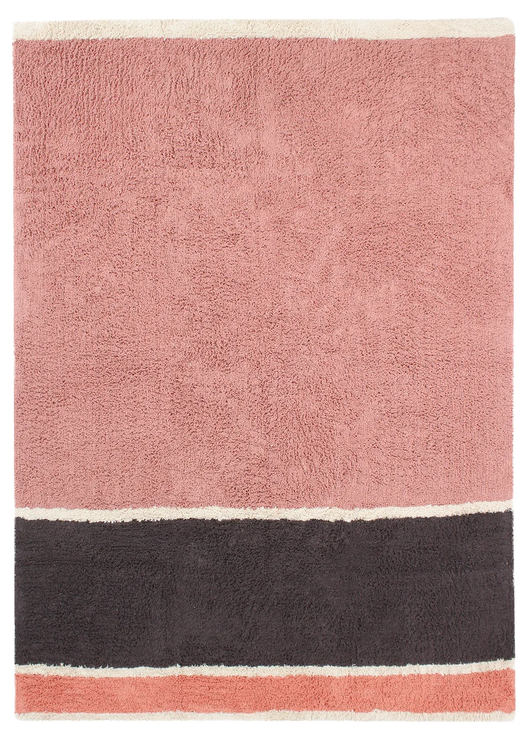 Shaggy koberce - Vinci Natural Cotton Shaggy (růžová)