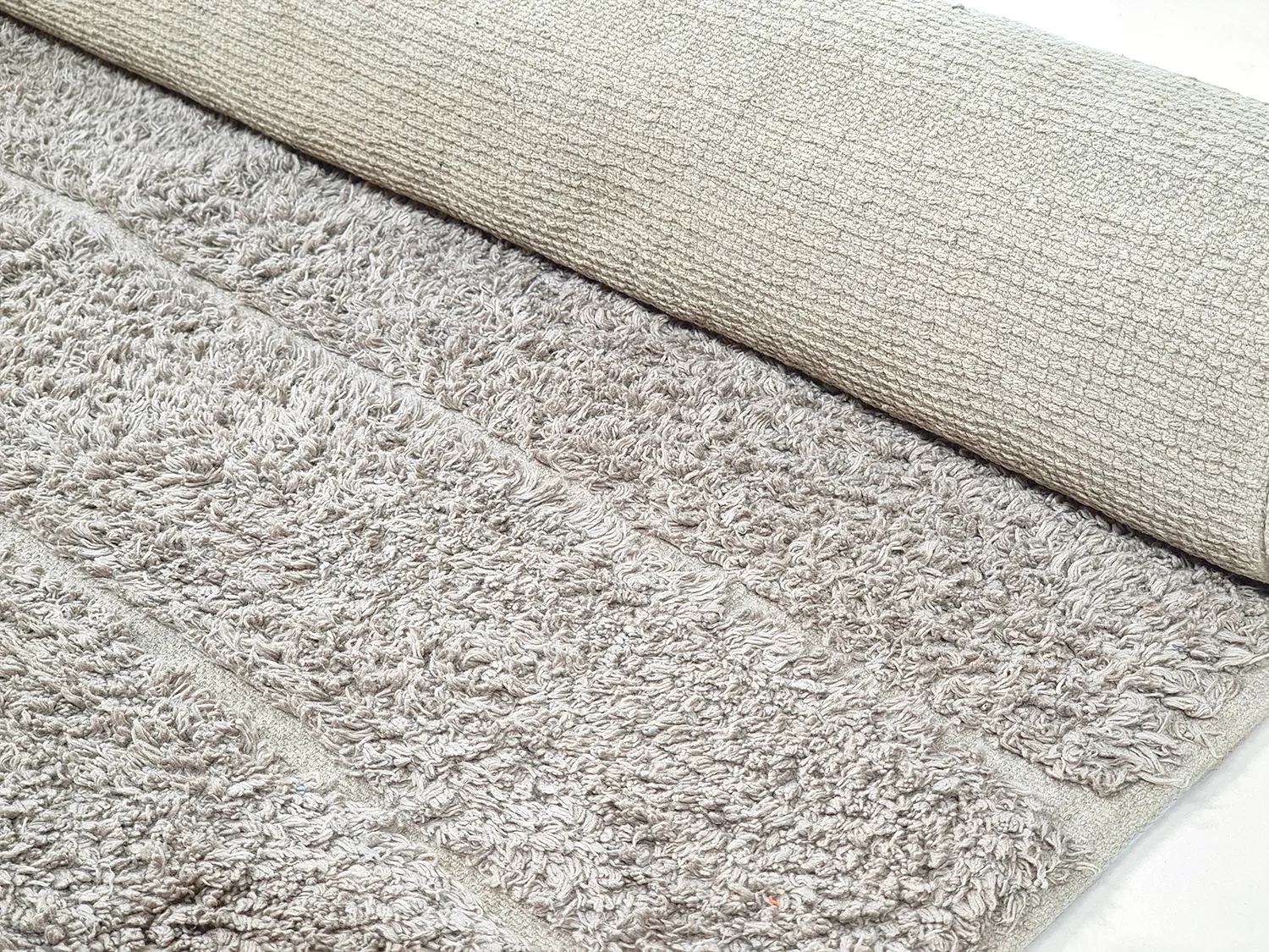 Shaggy koberce - Willow Natural Cotton Shaggy (greige)