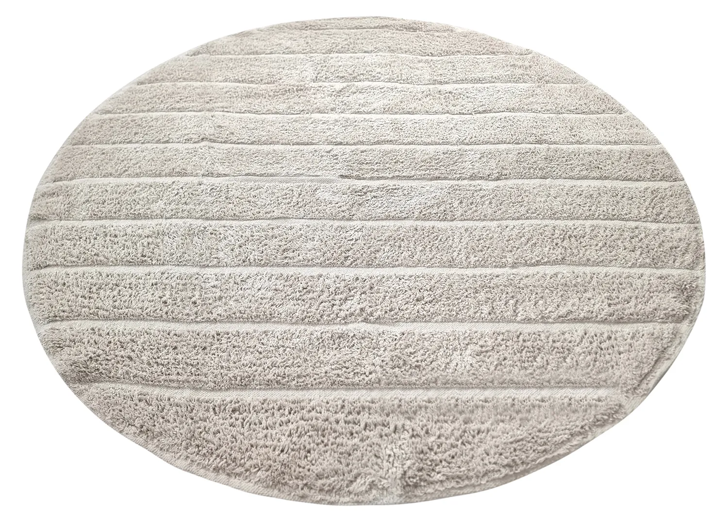 Kulatý koberec - Willow Natural Cotton Shaggy (greige)
