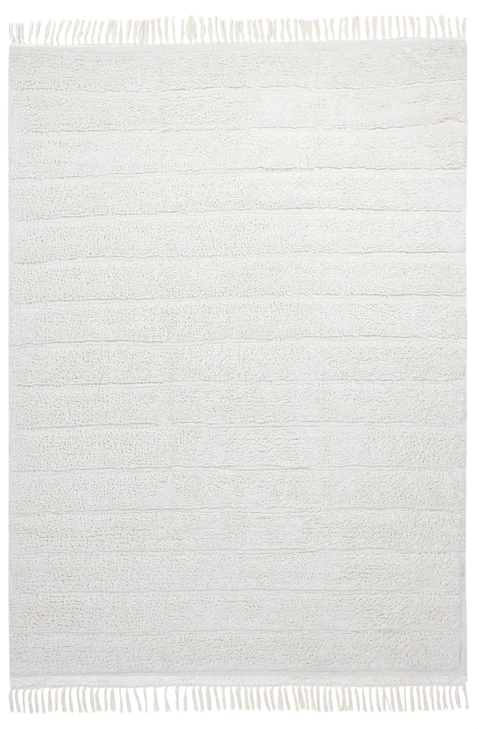 Shaggy koberce - Willow Natural Cotton Shaggy (offwhite)