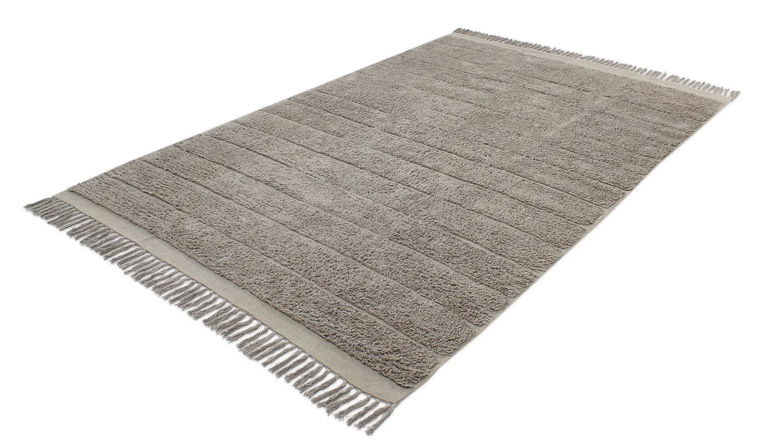 Shaggy koberce - Willow Natural Cotton Shaggy (taupe)