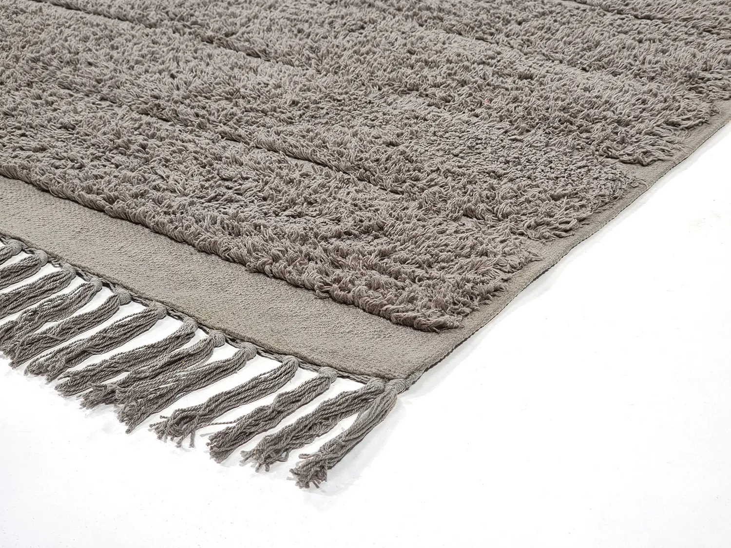 Shaggy koberce - Willow Natural Cotton Shaggy (taupe)