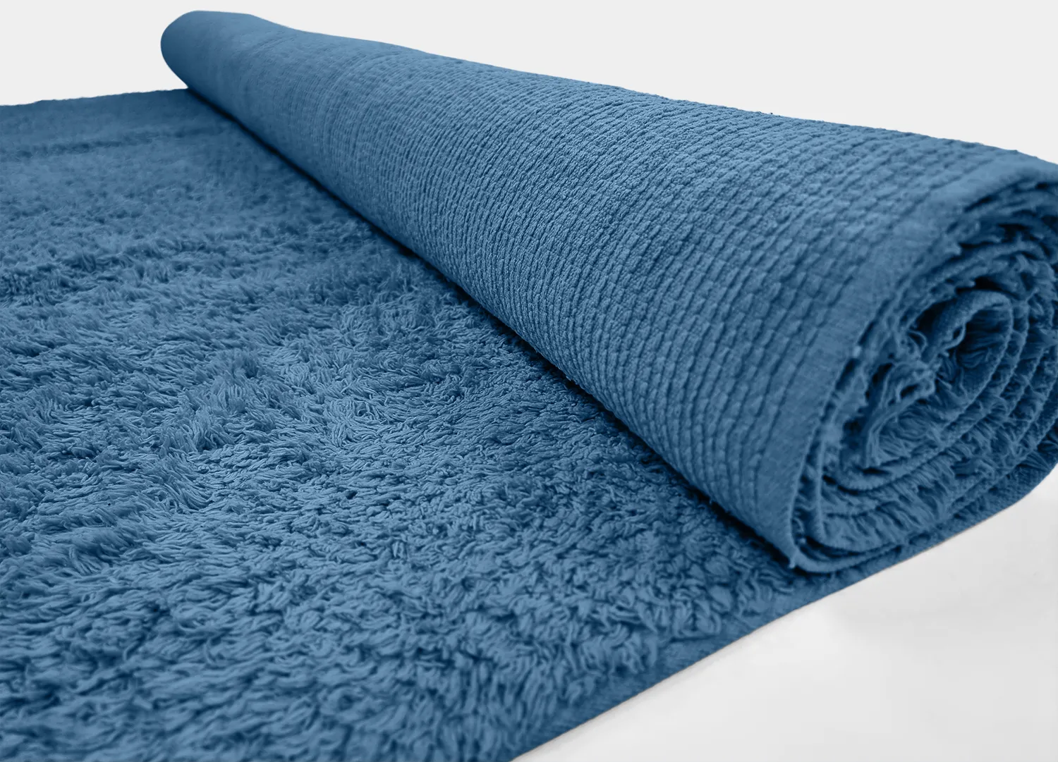 Shaggy koberce - Alba Natural Cotton Shaggy (modrá)