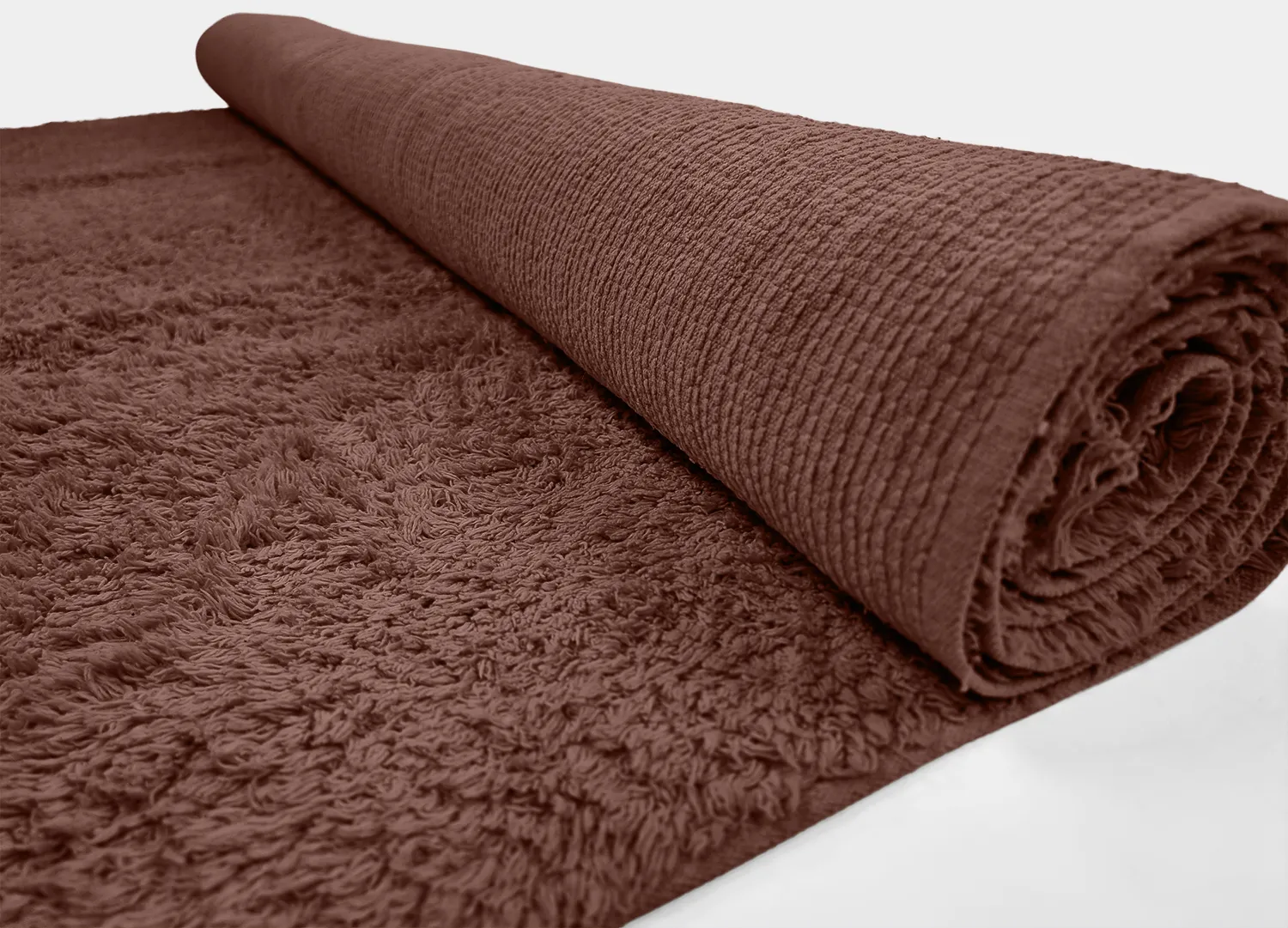 Shaggy koberce - Alba Natural Cotton Shaggy (hnědá)