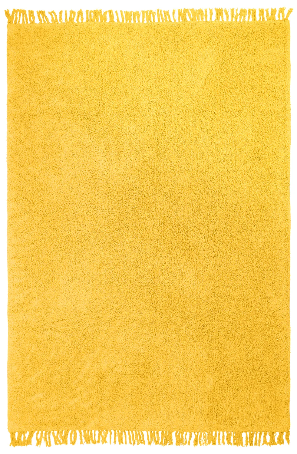 Shaggy koberce - Alba Natural Cotton Shaggy (žlutá)