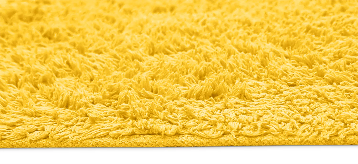 Shaggy koberce - Alba Natural Cotton Shaggy (žlutá)