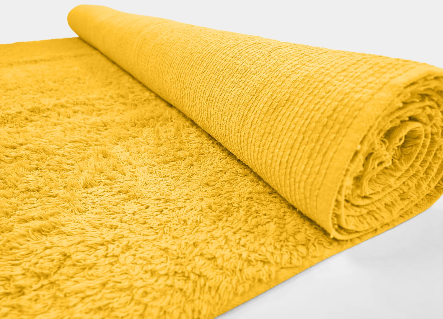 Shaggy koberce - Alba Natural Cotton Shaggy (žlutá)