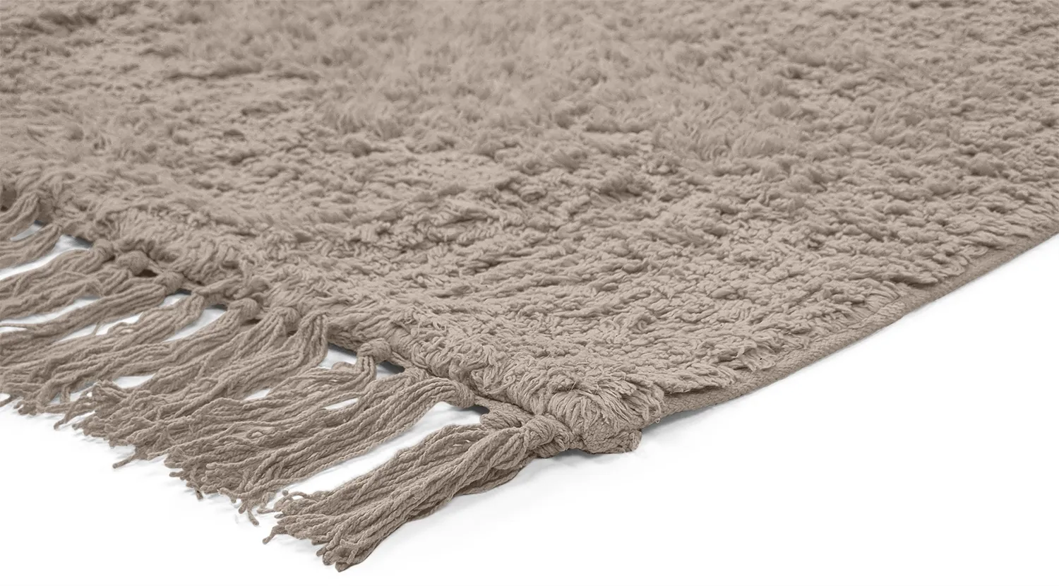Shaggy koberce - Alba Natural Cotton Shaggy (taupe)