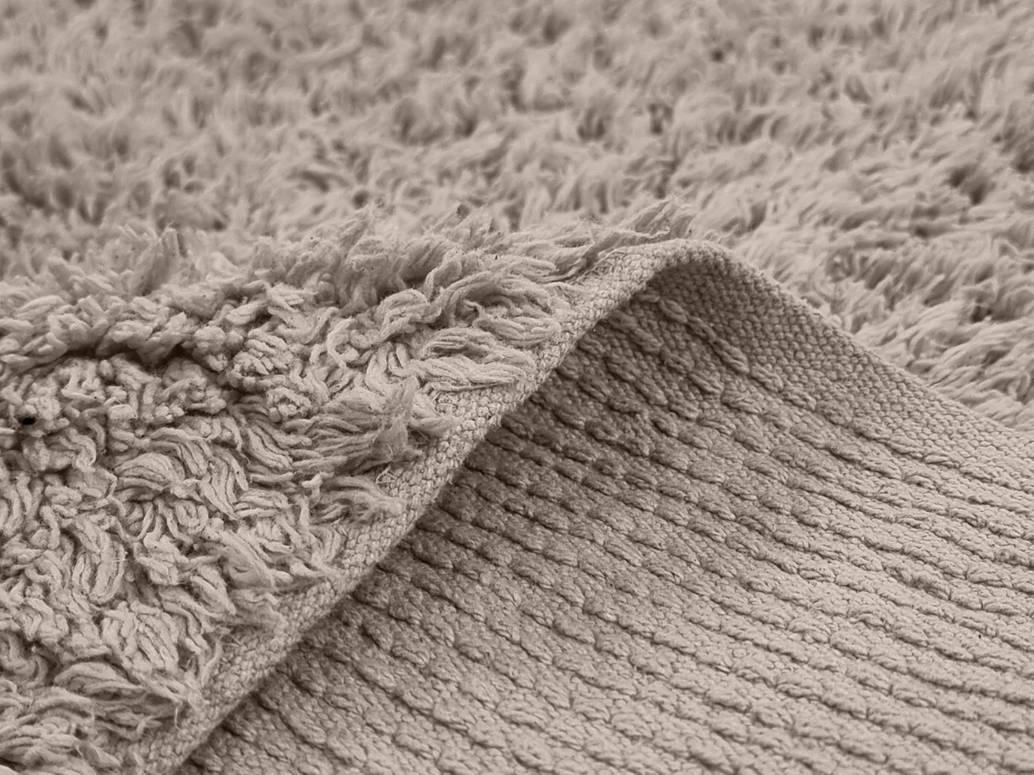Shaggy koberce - Alba Natural Cotton Shaggy (taupe)