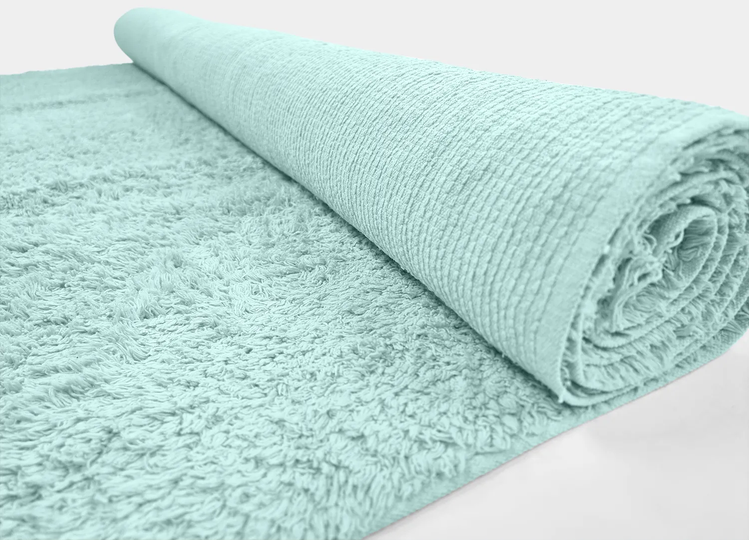 Shaggy koberce - Alba Natural Cotton Shaggy (tyrkysový)