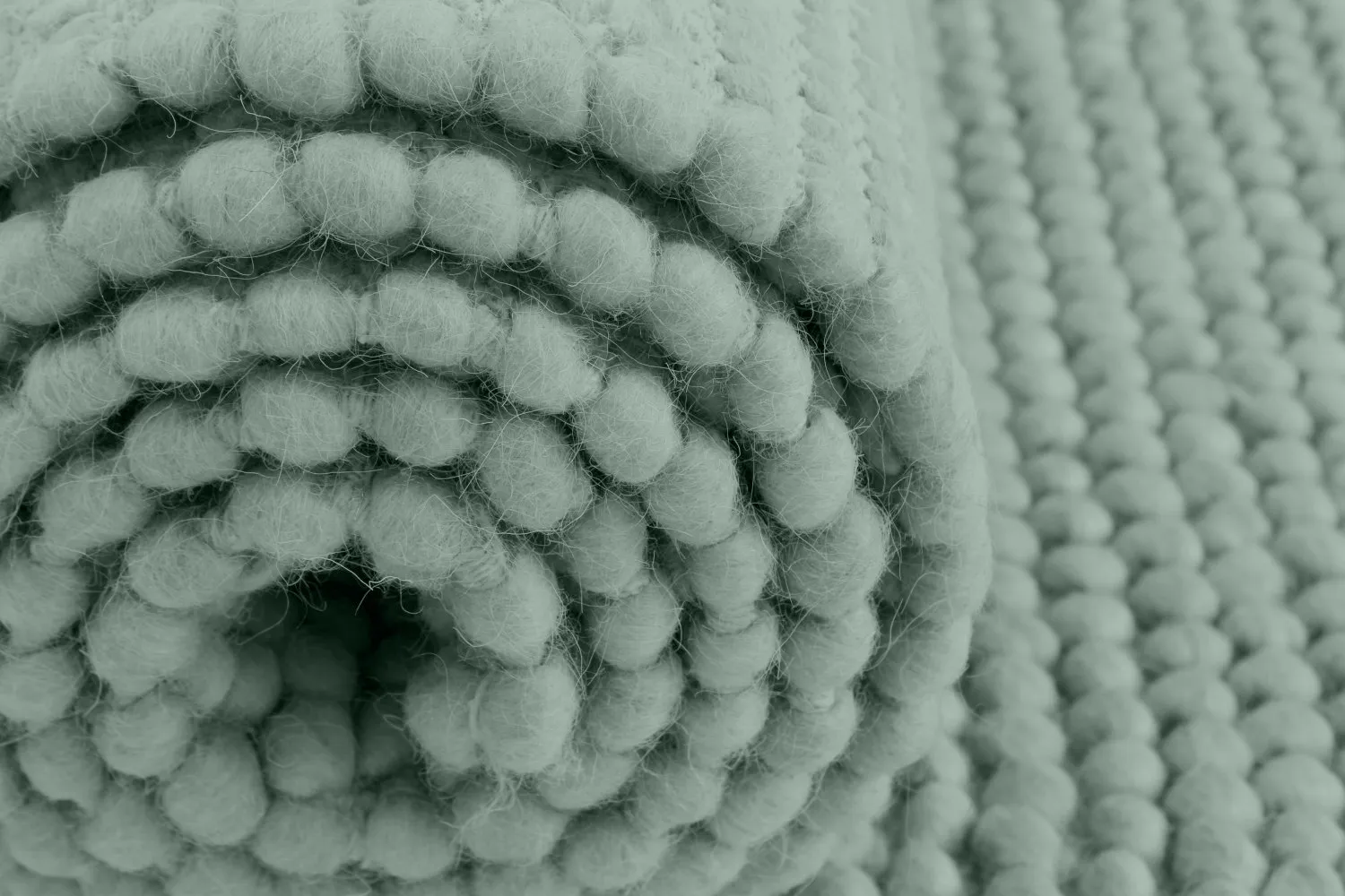 Vlněný koberec - Avafors Wool Bubble (zelená)