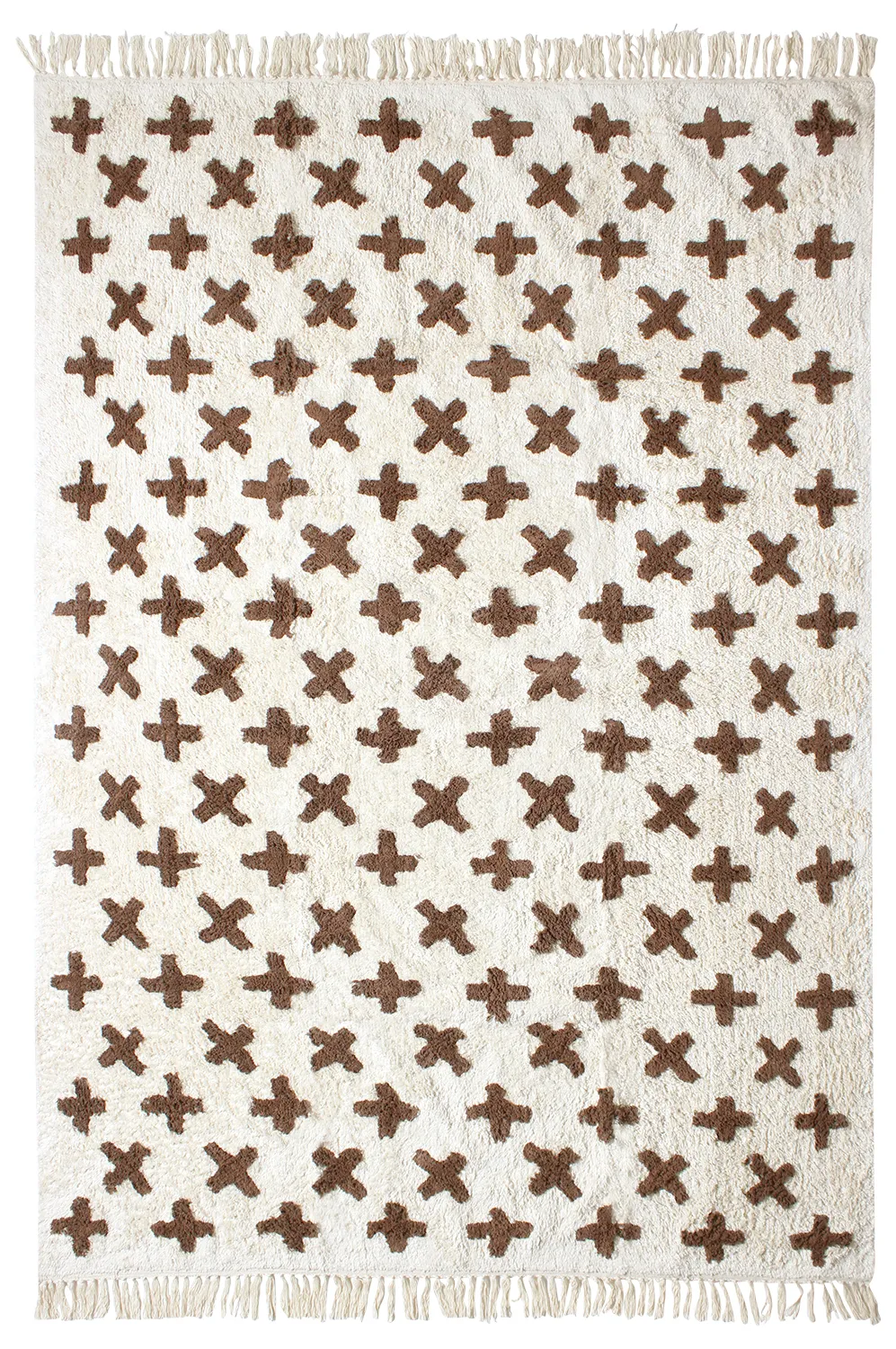 Shaggy koberce - Chesley Natural Cotton Shaggy (béžová)