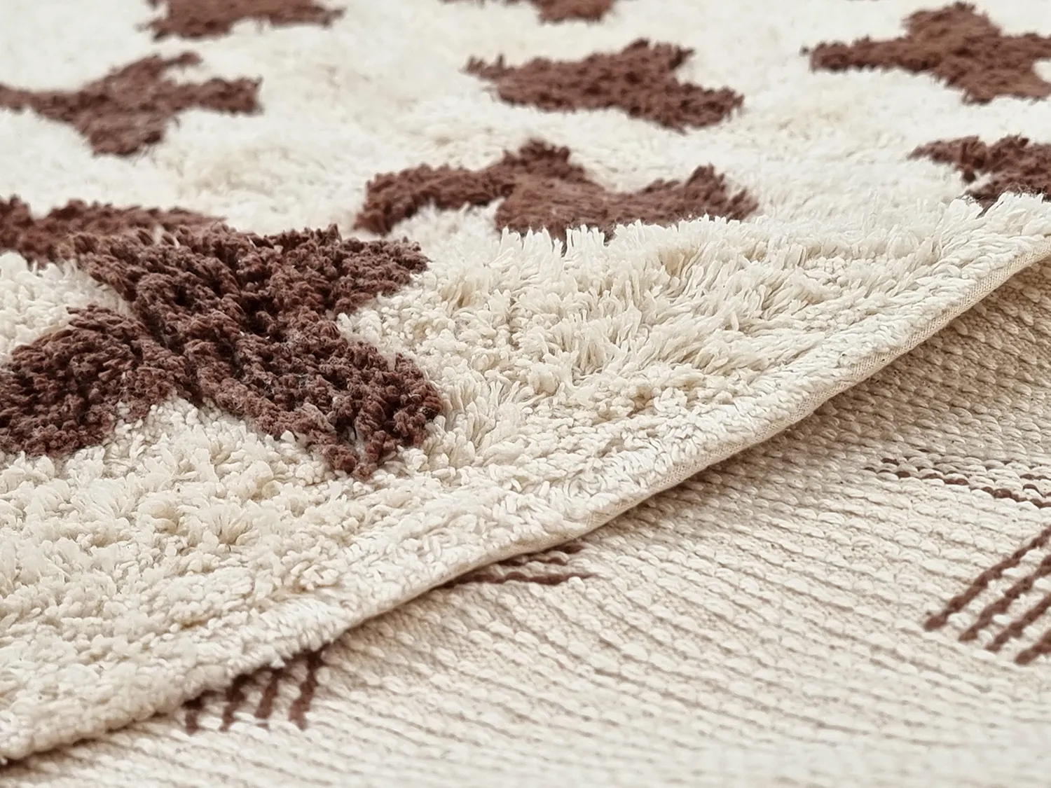 Shaggy koberce - Chesley Natural Cotton Shaggy (béžová)