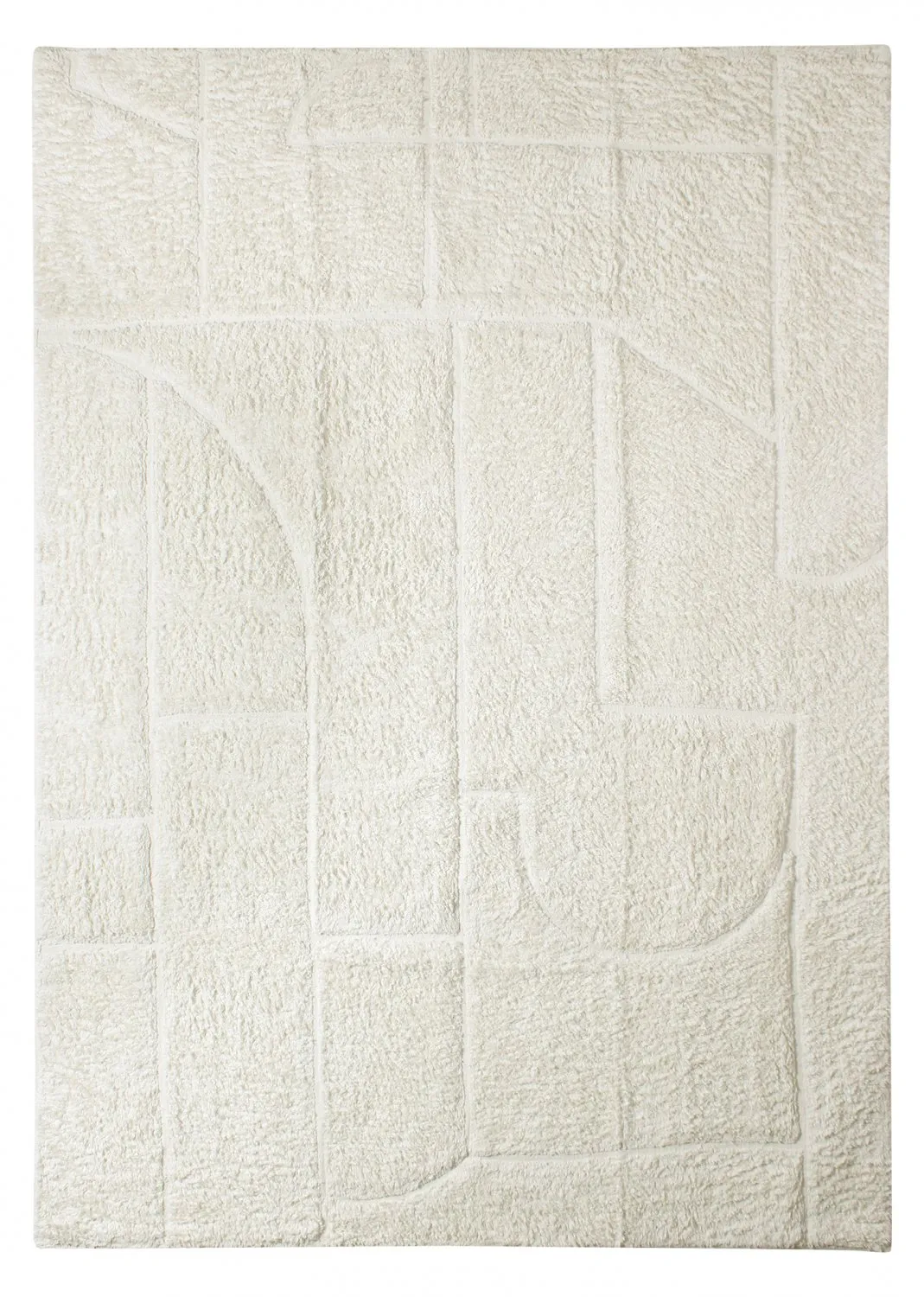 Shaggy koberce - Cremona Natural Cotton Shaggy (offwhite)