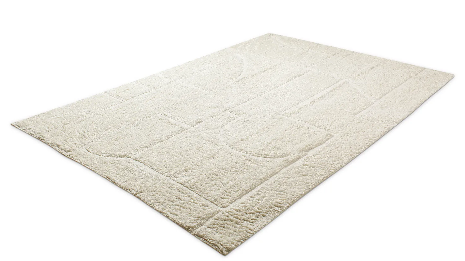 Shaggy koberce - Cremona Natural Cotton Shaggy (offwhite)