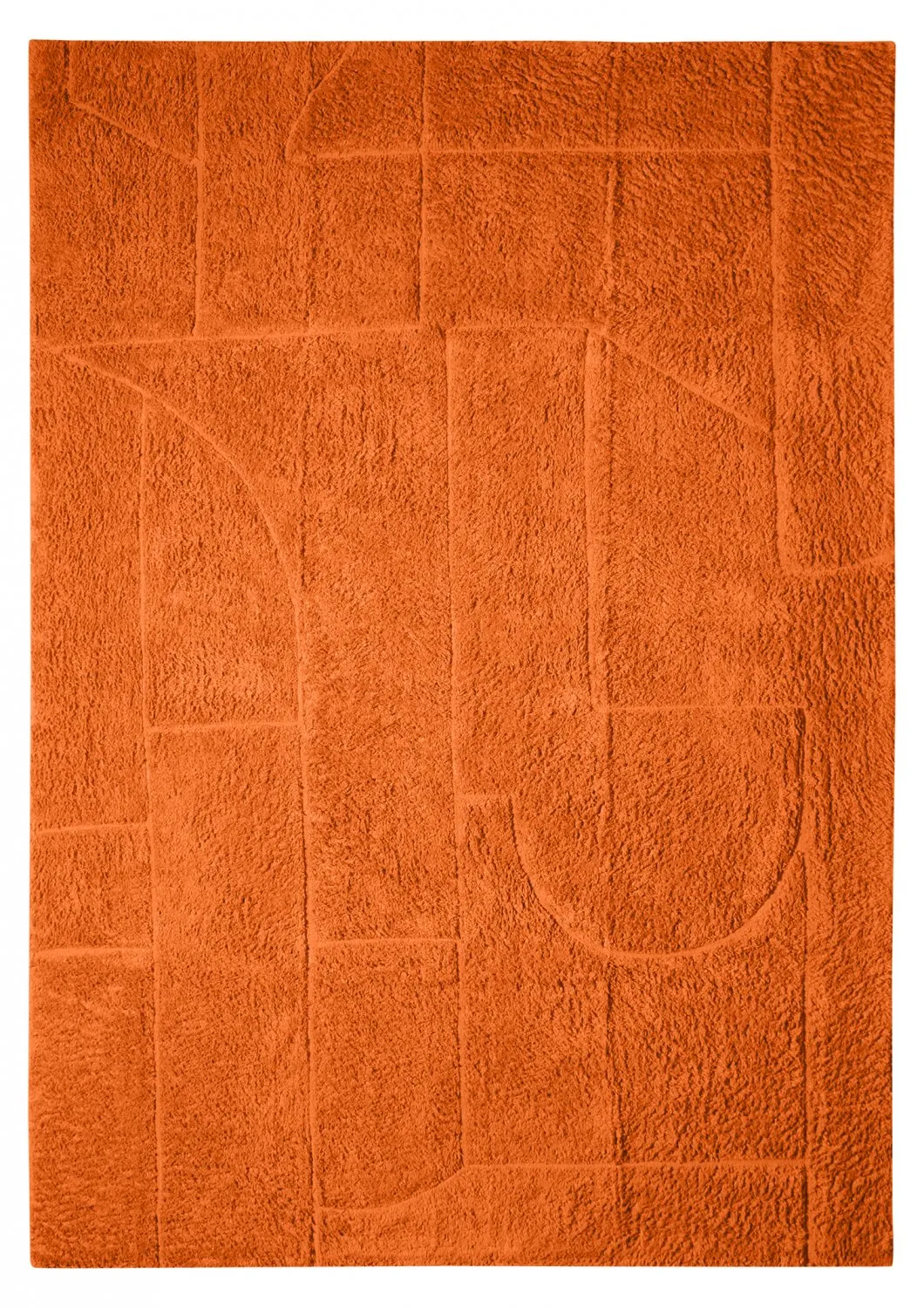 Shaggy koberce - Cremona Natural Cotton Shaggy (oranžová)