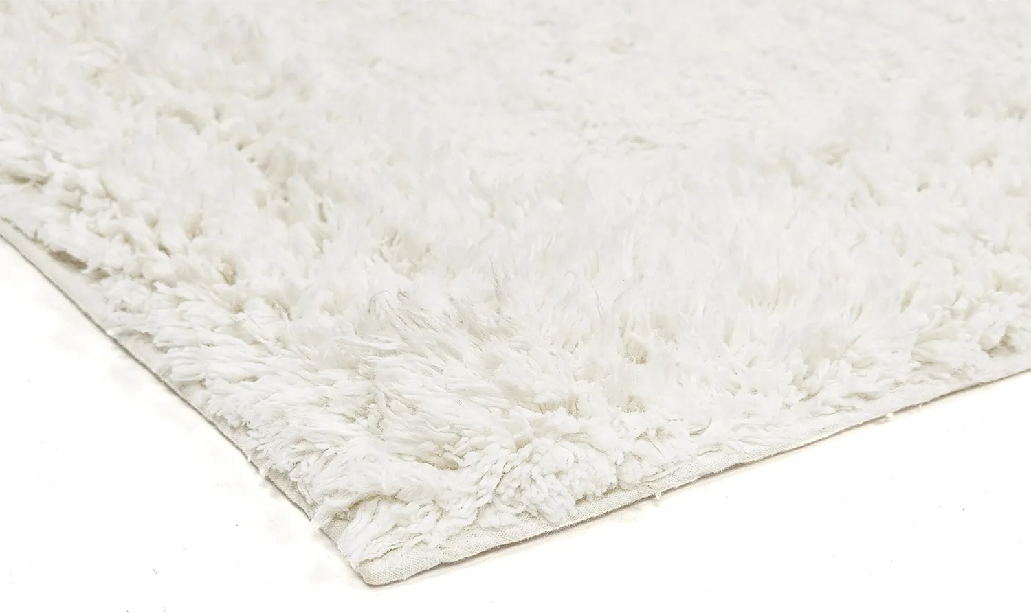 Shaggy koberce - Ebba Natural Cotton Shaggy (offwhite)