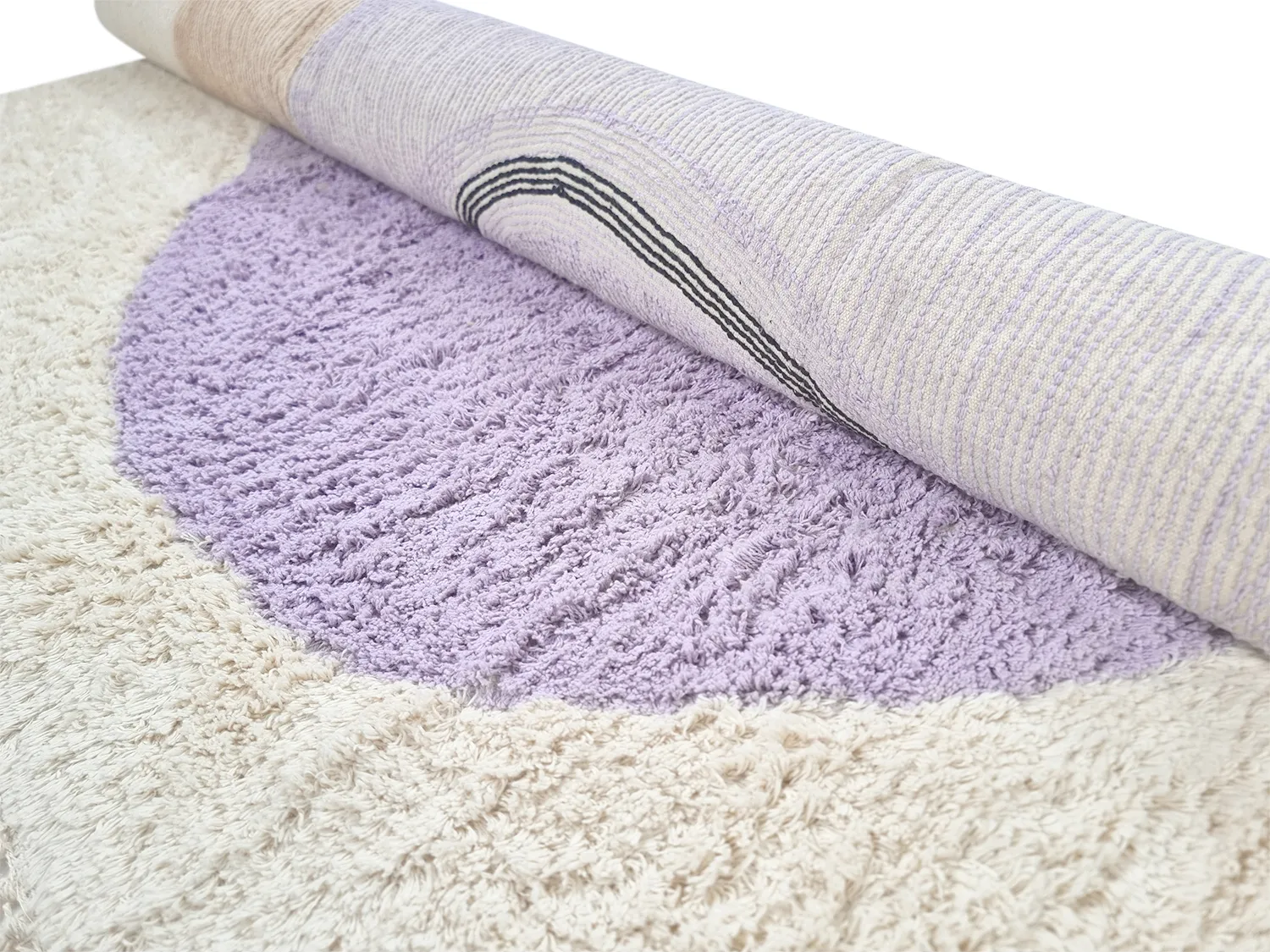 Shaggy koberce - Londa Natural Cotton Shaggy (vícebarevná)