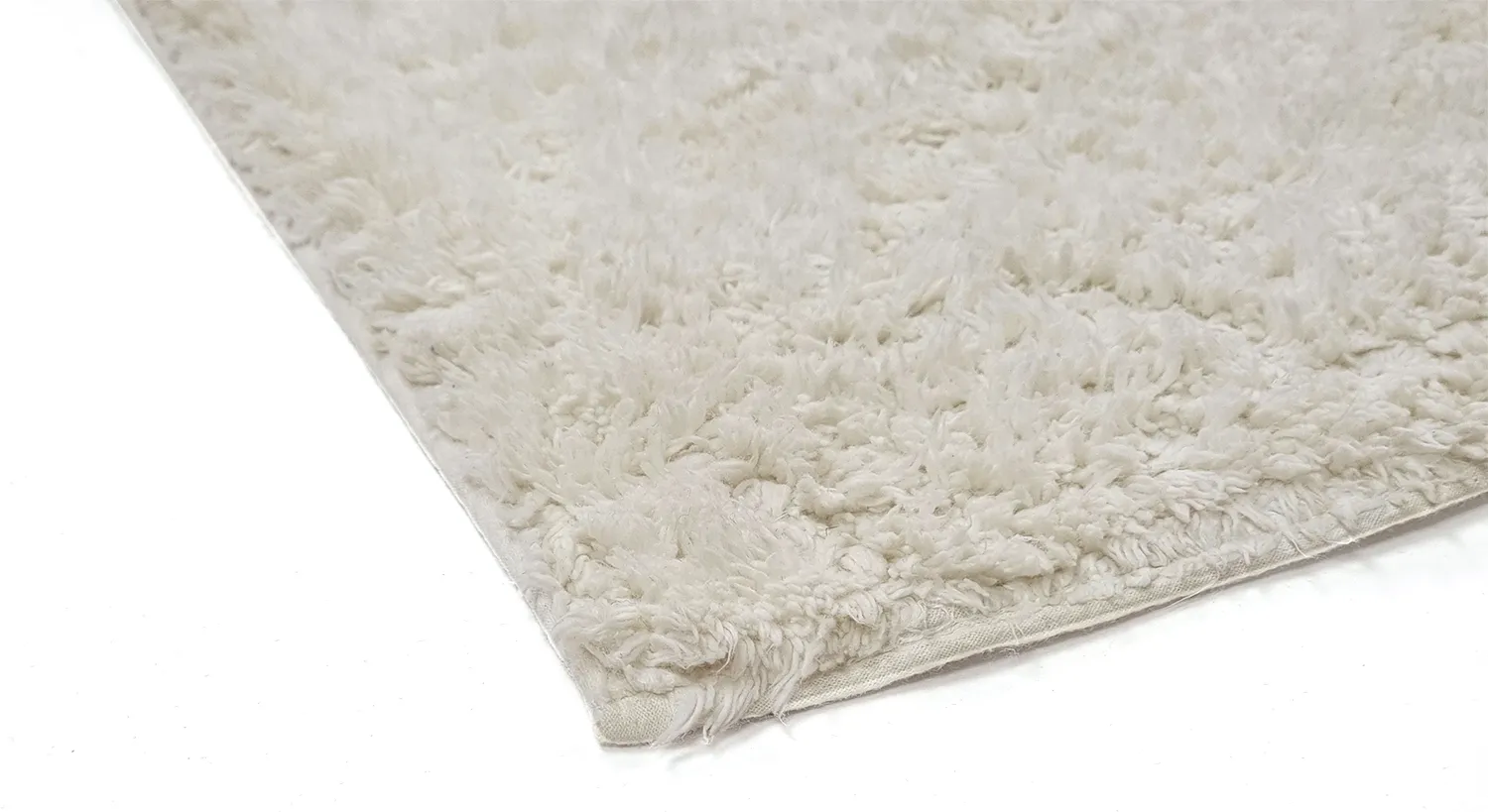 Shaggy koberce - Sion Natural Cotton Shaggy (offwhite)