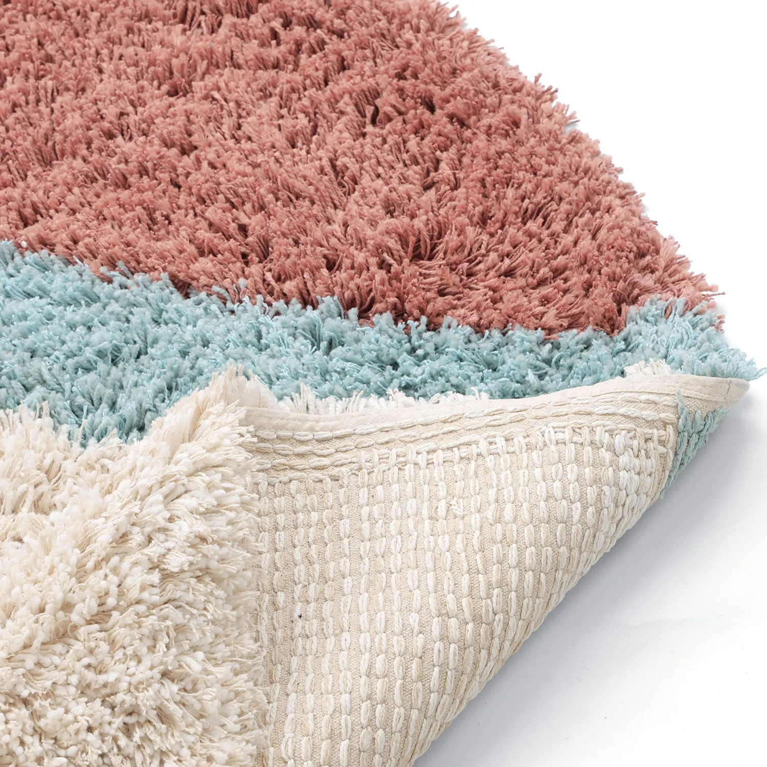 Oválný koberec - Tropea Natural Cotton Shaggy (vícebarevná)