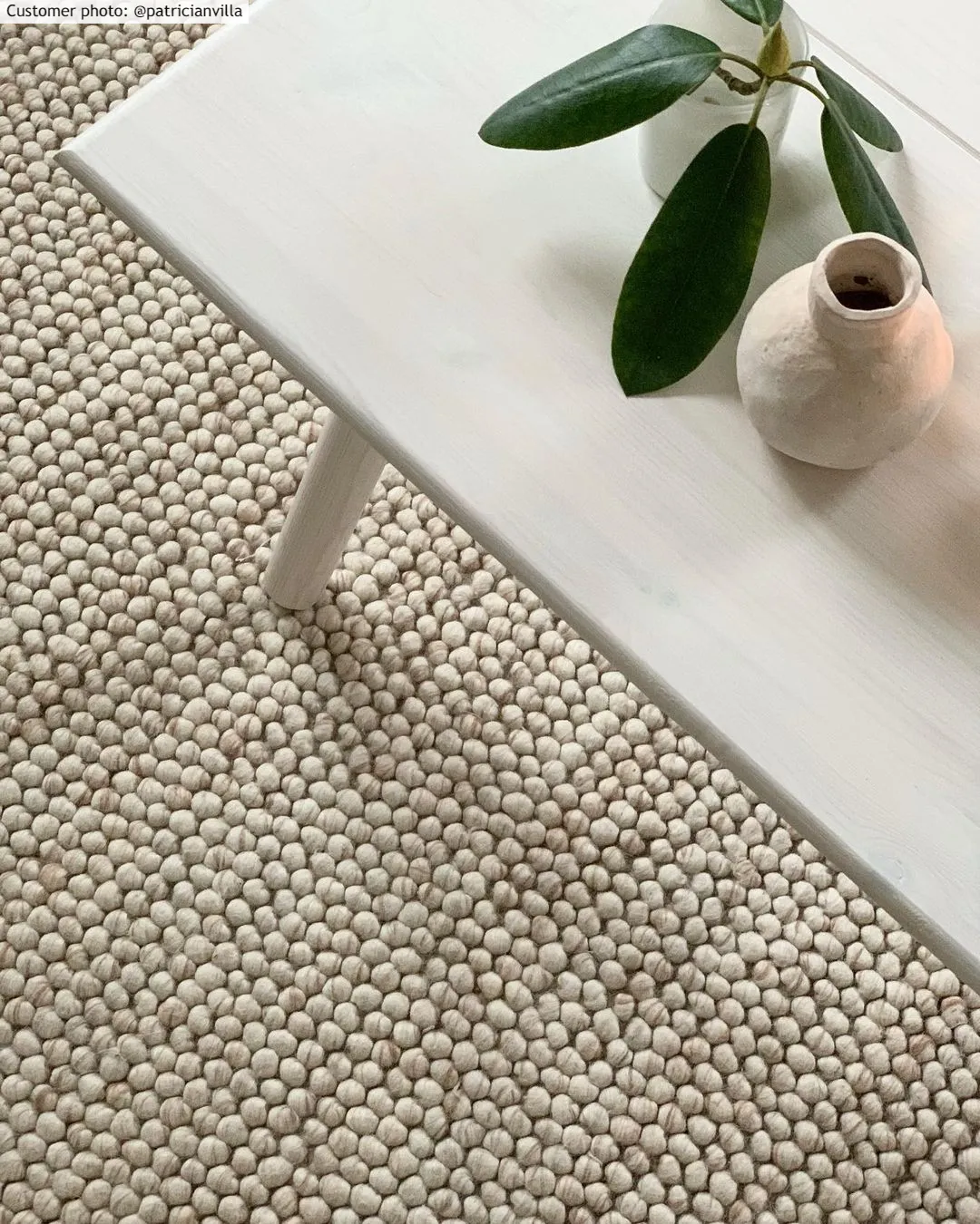 Vlněný koberec - Avafors Wool Bubble (přírodní)