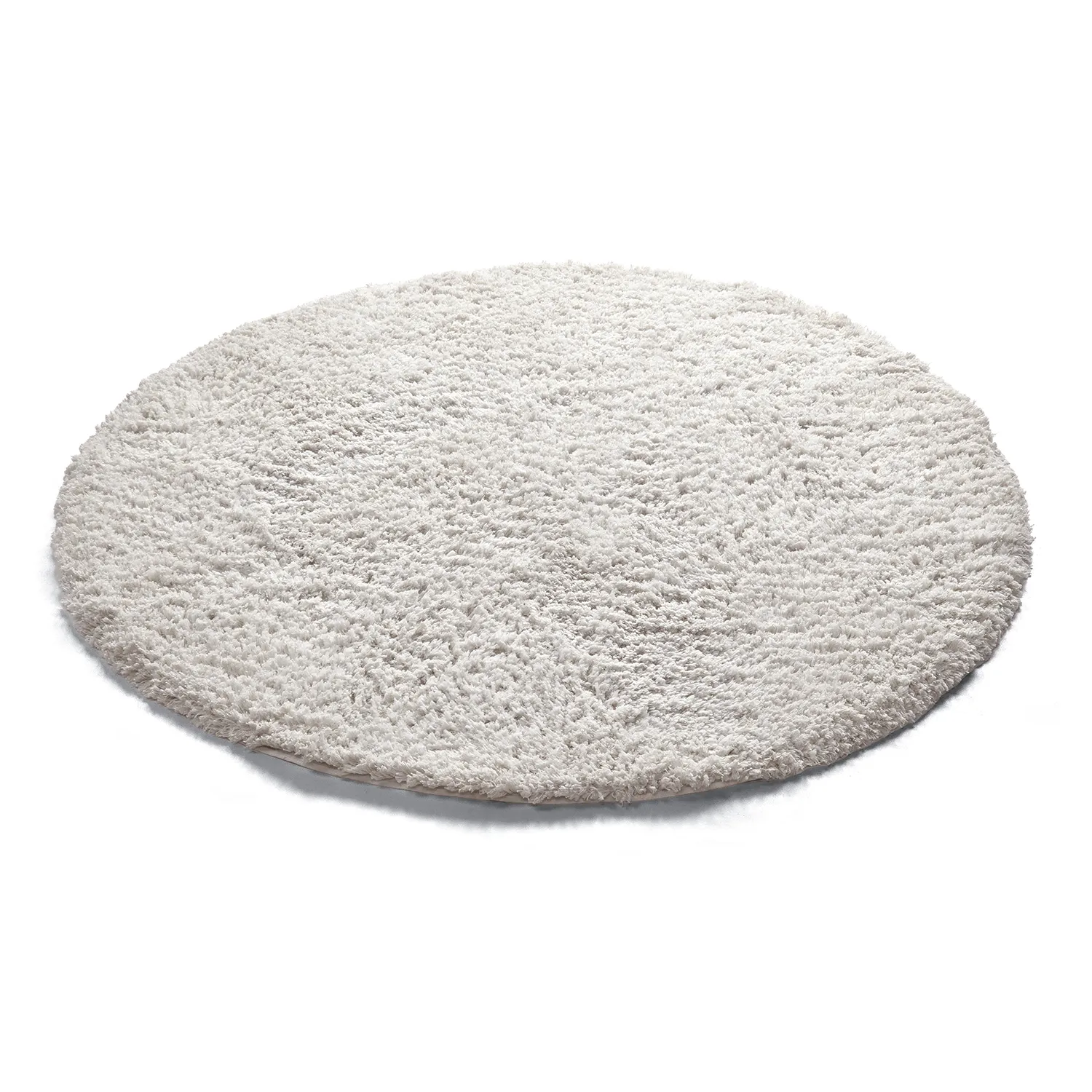 Kulatý koberec - Combarro Solid Cotton Shaggy (krém)