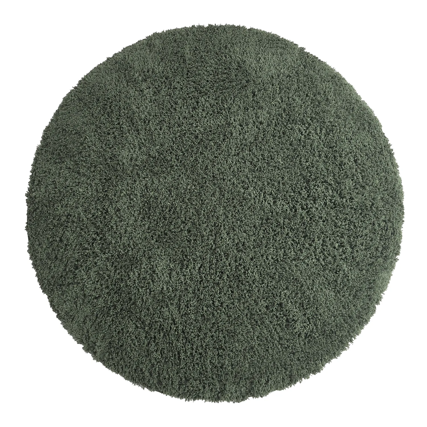 Kulatý koberec - Combarro Solid Cotton Shaggy (zelený)
