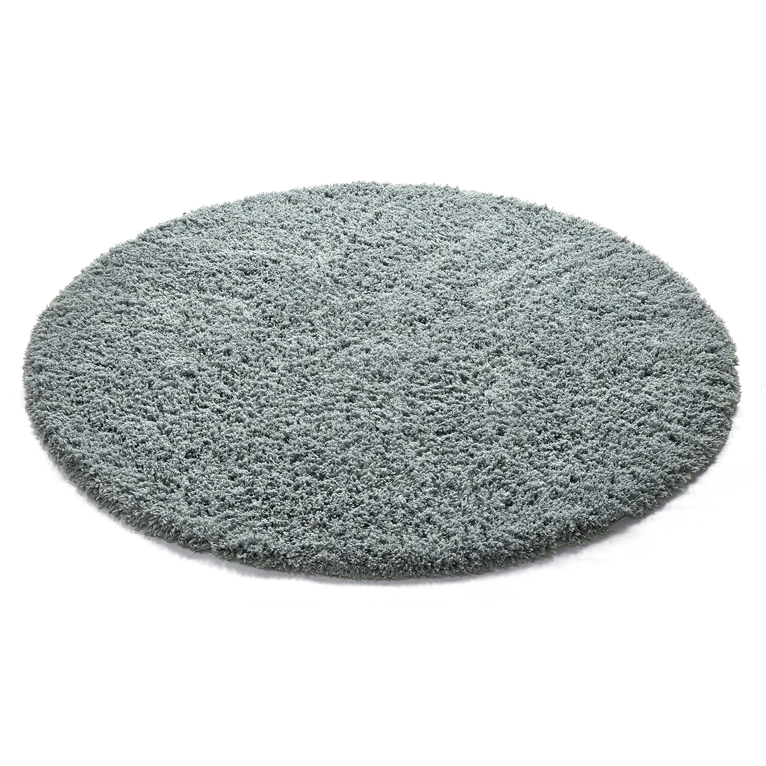 Kulatý koberec - Combarro Solid Cotton Shaggy (světle modrá)