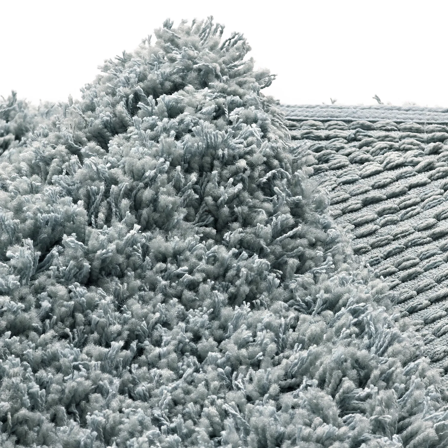 Kulatý koberec - Combarro Solid Cotton Shaggy (světle modrá)