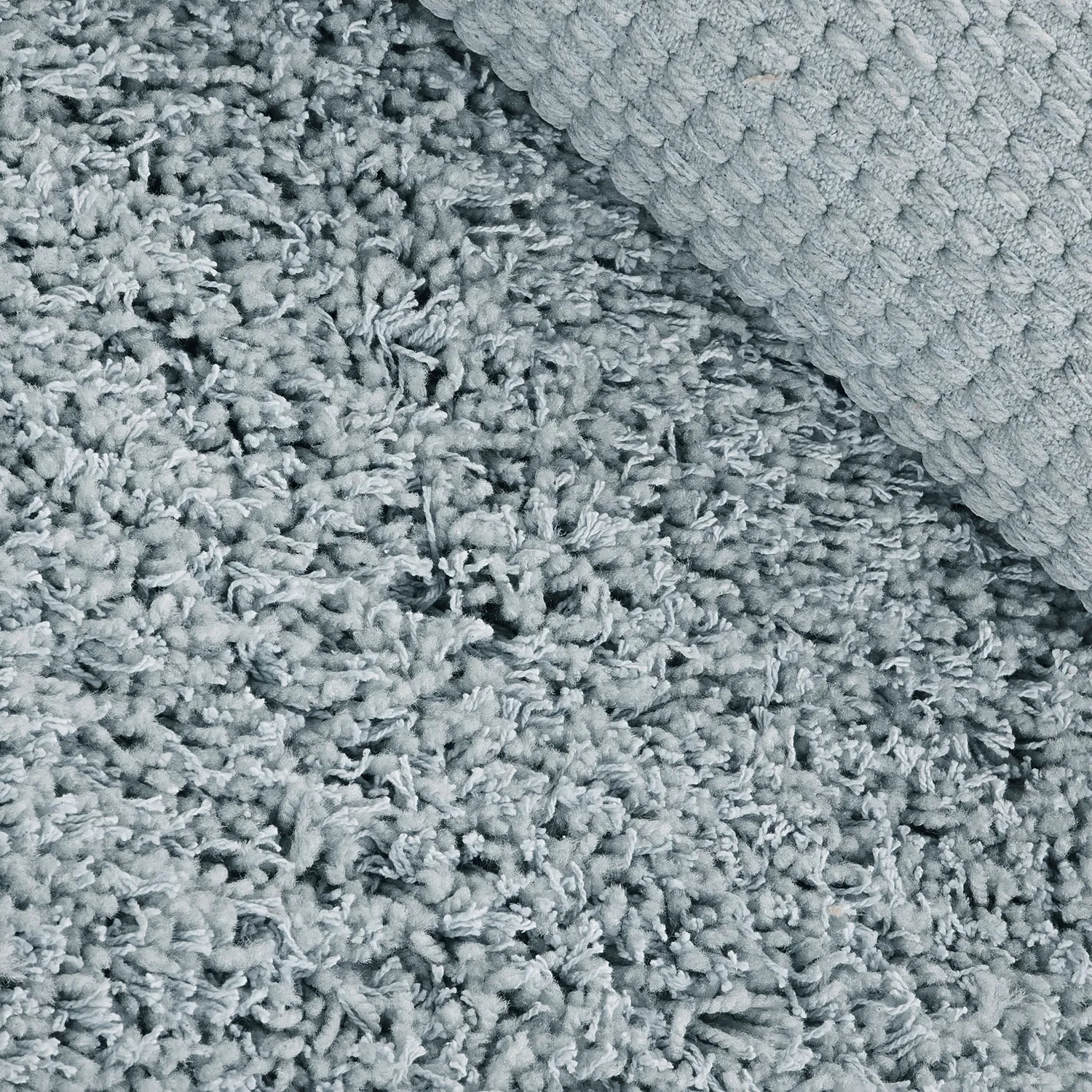 Kulatý koberec - Combarro Solid Cotton Shaggy (světle modrá)