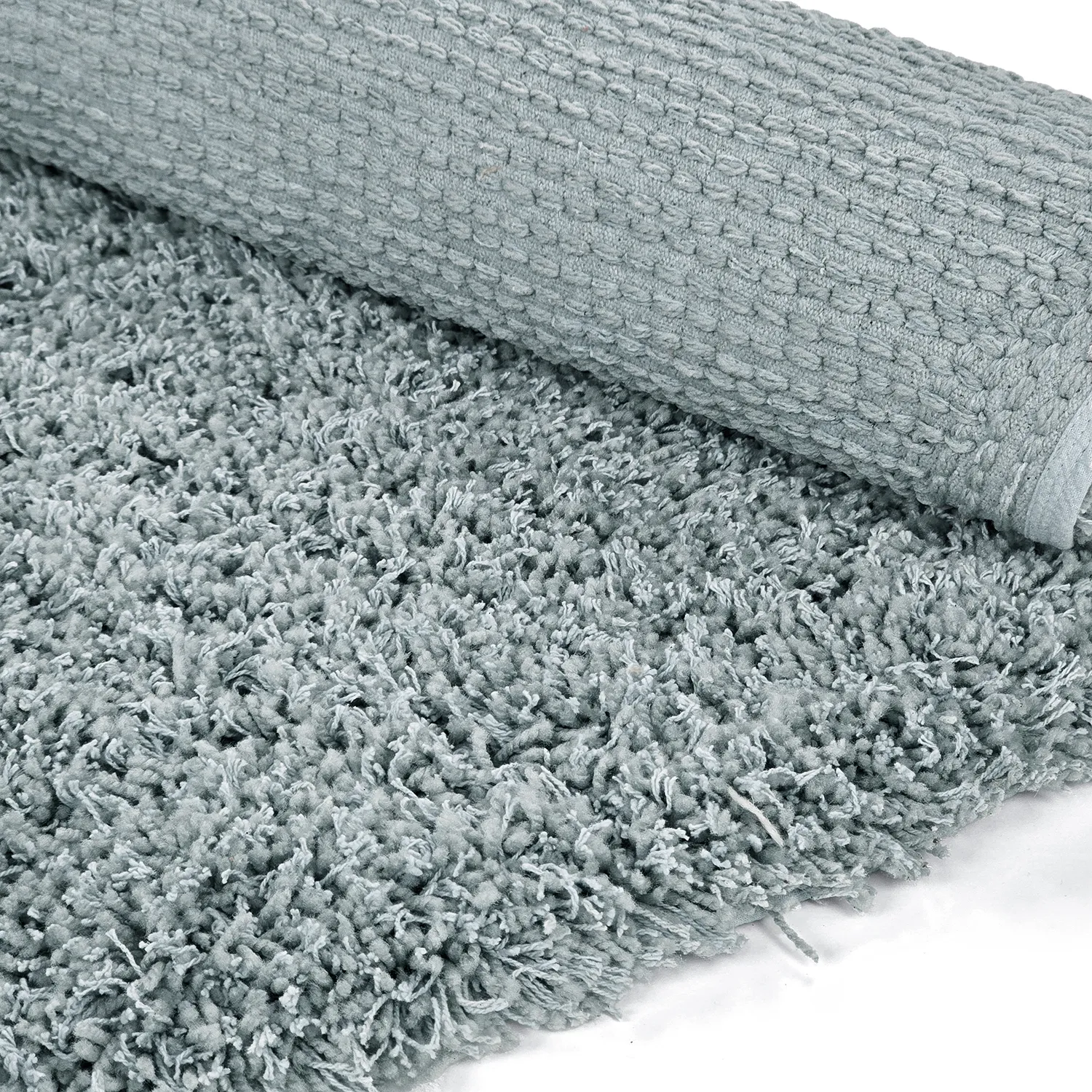 Kulatý koberec - Combarro Solid Cotton Shaggy (světle modrá)