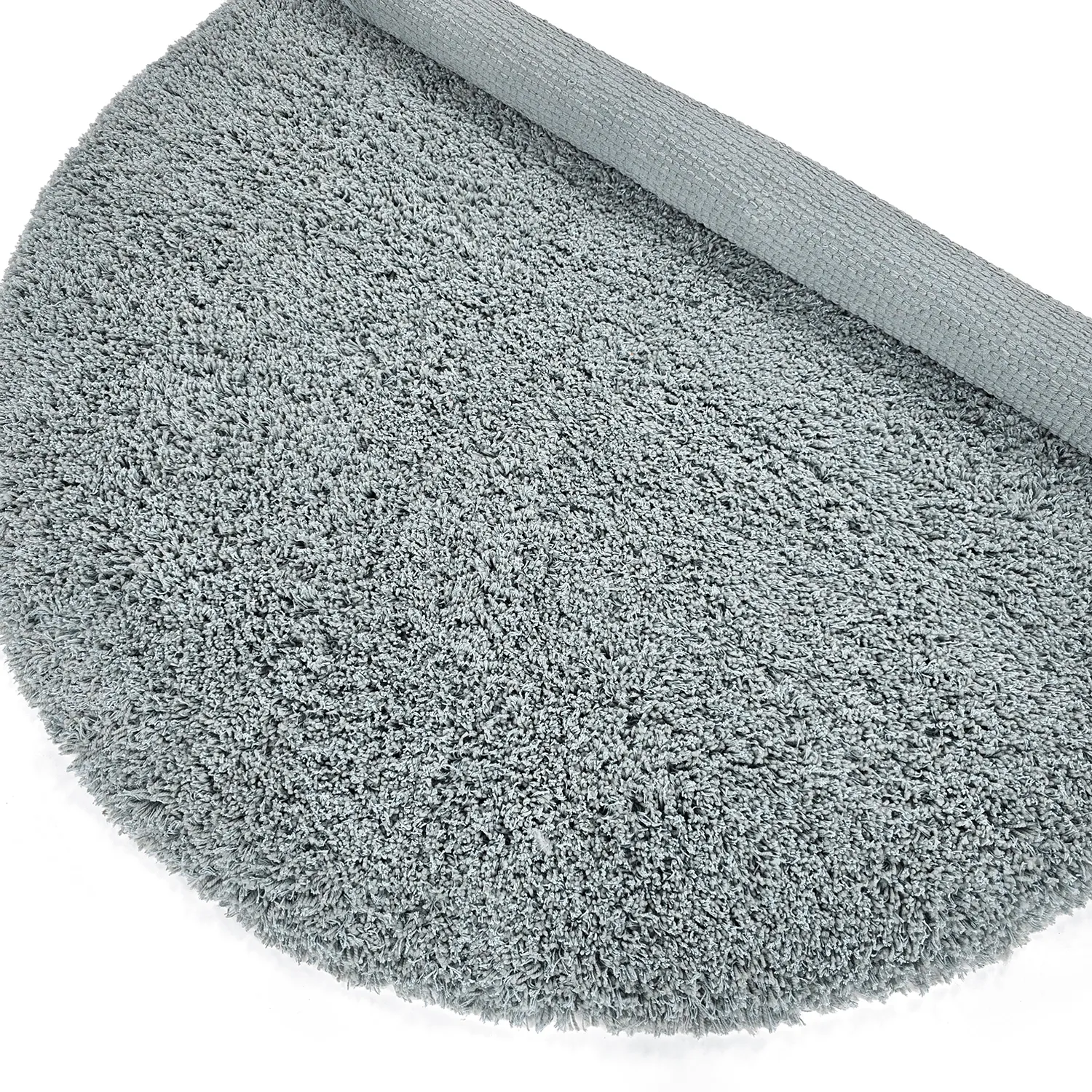 Kulatý koberec - Combarro Solid Cotton Shaggy (světle modrá)
