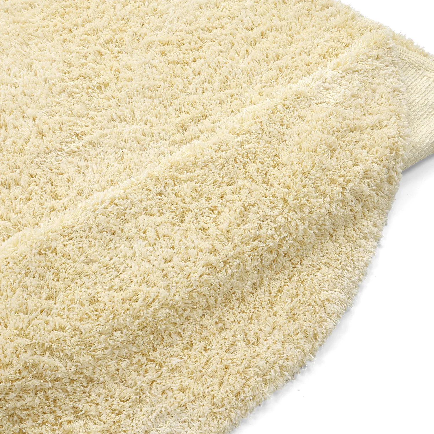 Kulatý koberec - Combarro Solid Cotton Shaggy (světle žlutá)