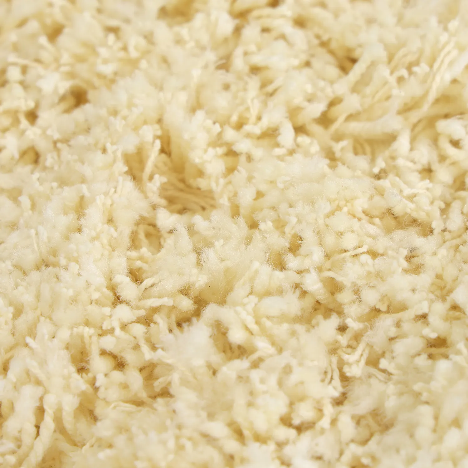 Kulatý koberec - Combarro Solid Cotton Shaggy (světle žlutá)