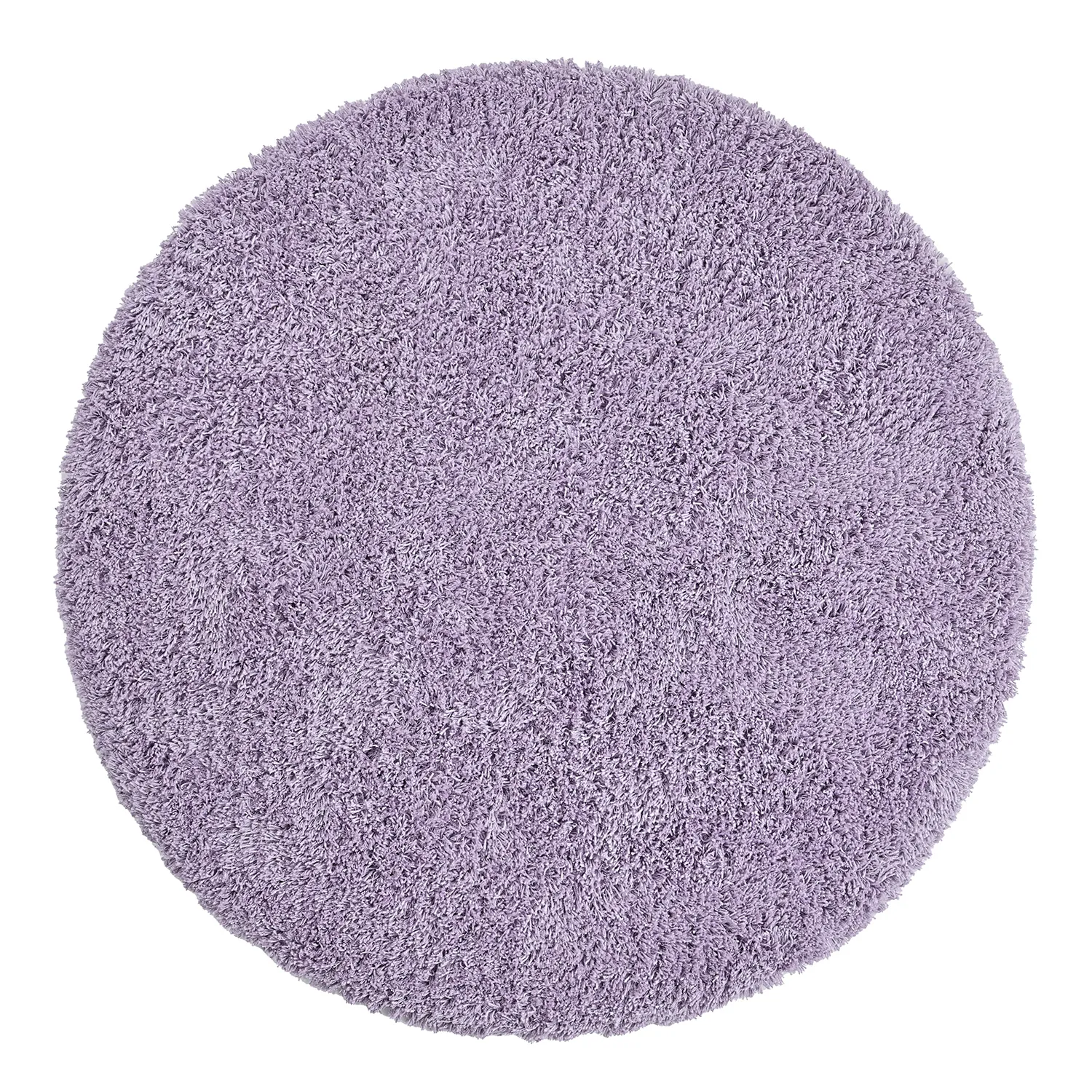 Kulatý koberec - Combarro Solid Cotton Shaggy (světle fialová)