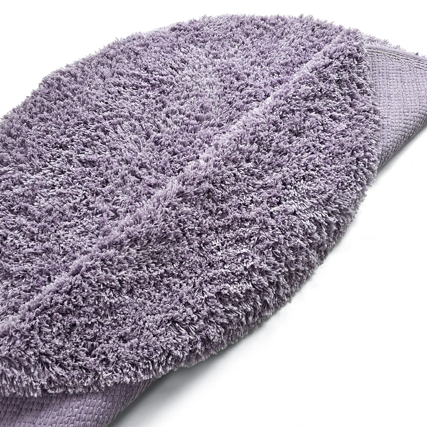 Kulatý koberec - Combarro Solid Cotton Shaggy (světle fialová)