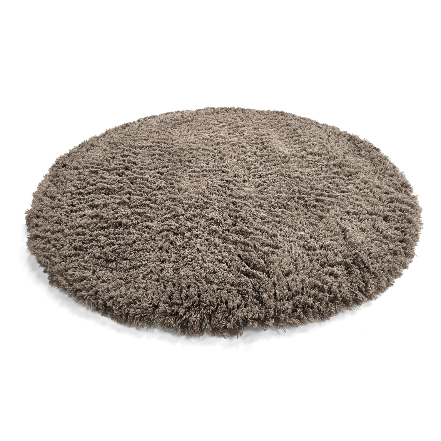Kulatý koberec - Aliste Wool Shaggy (hnědý)