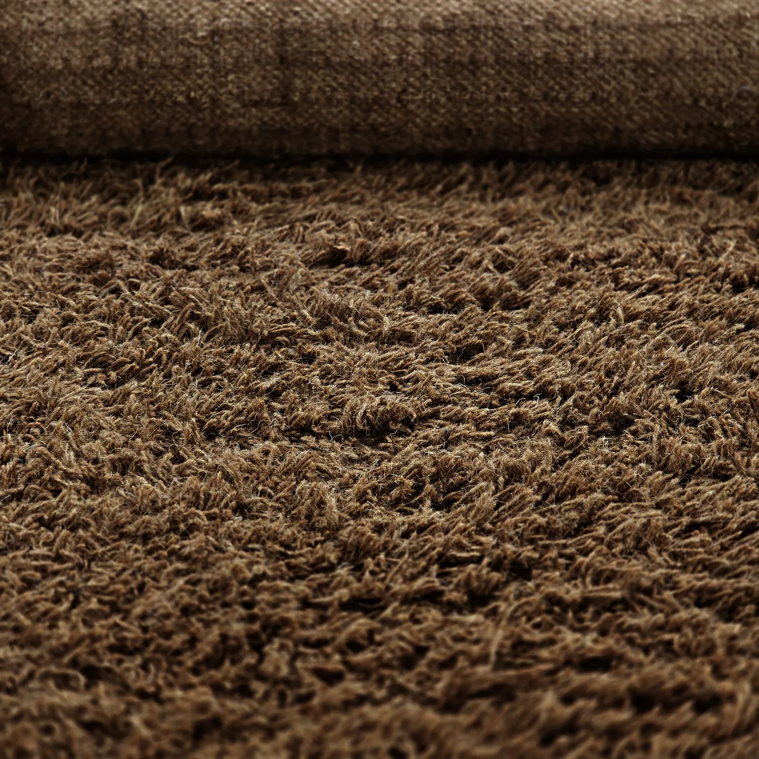 Shaggy koberce - Melilla Hand Woven Wool Shaggy (hnědý)