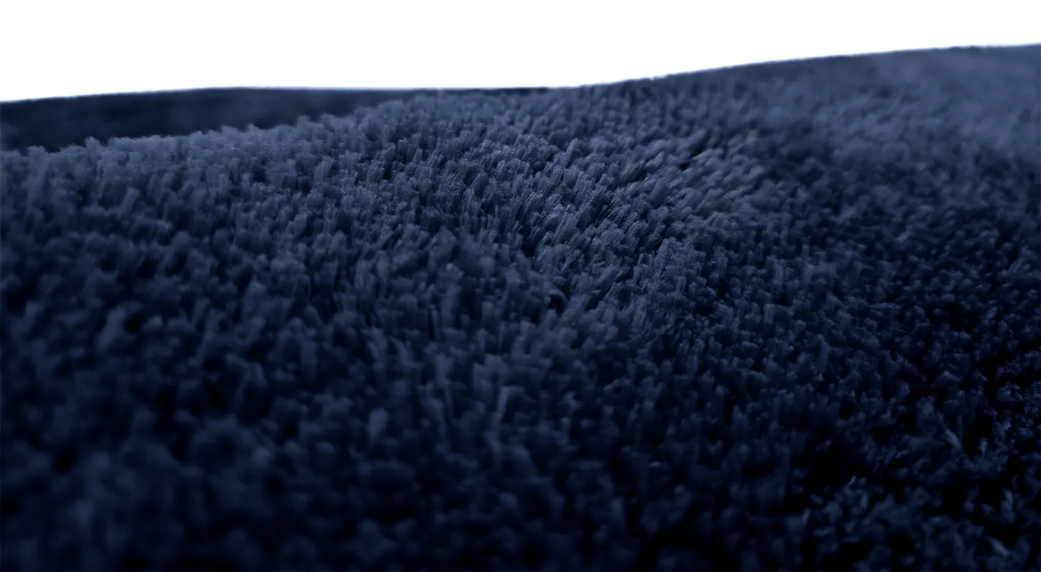 Kulaté koberce - Aranga Super Soft Fur (tmavě modrá)