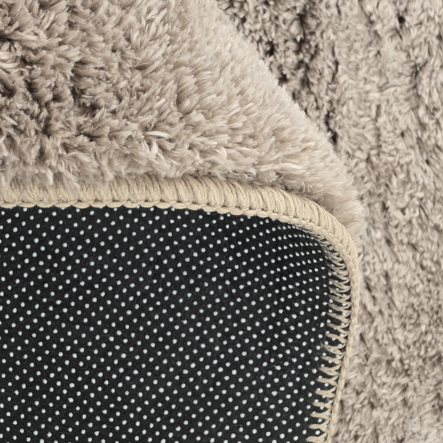 Oválný shaggy koberec - Aranga Super Soft Fur (hnědý)