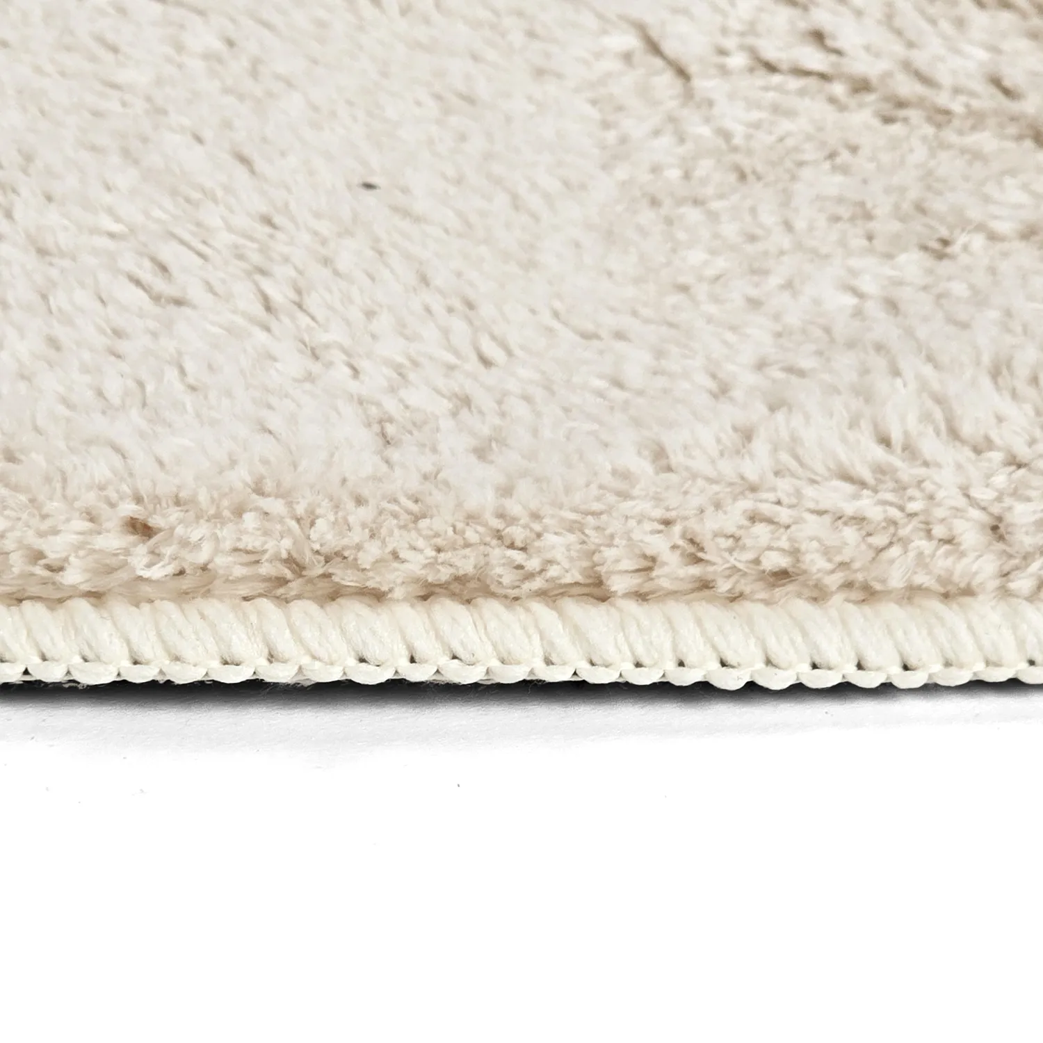 Oválný shaggy koberec - Aranga Super Soft Fur (béžový)