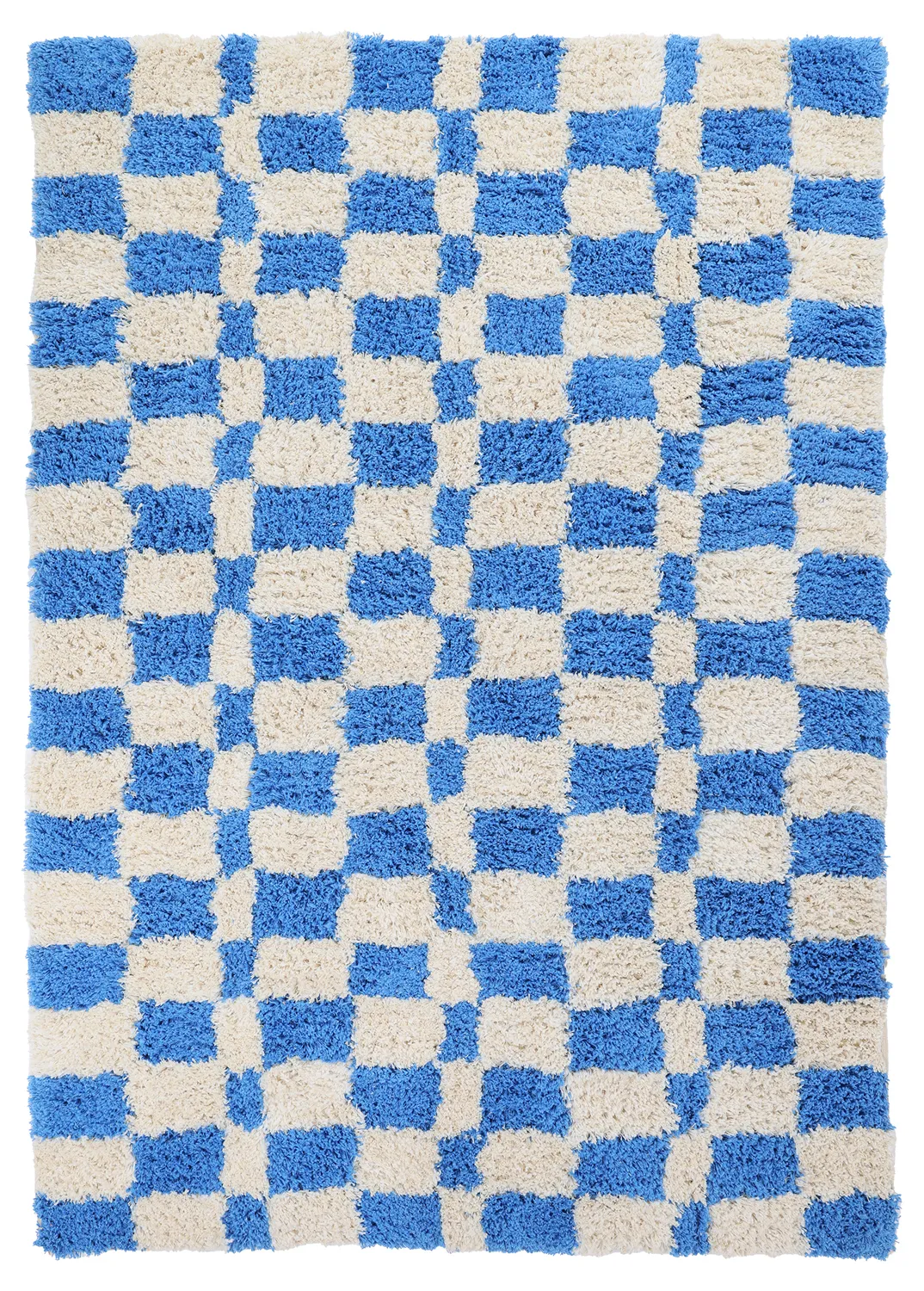 Shaggy koberce - Atrani Natural Cotton Shaggy (modrý)