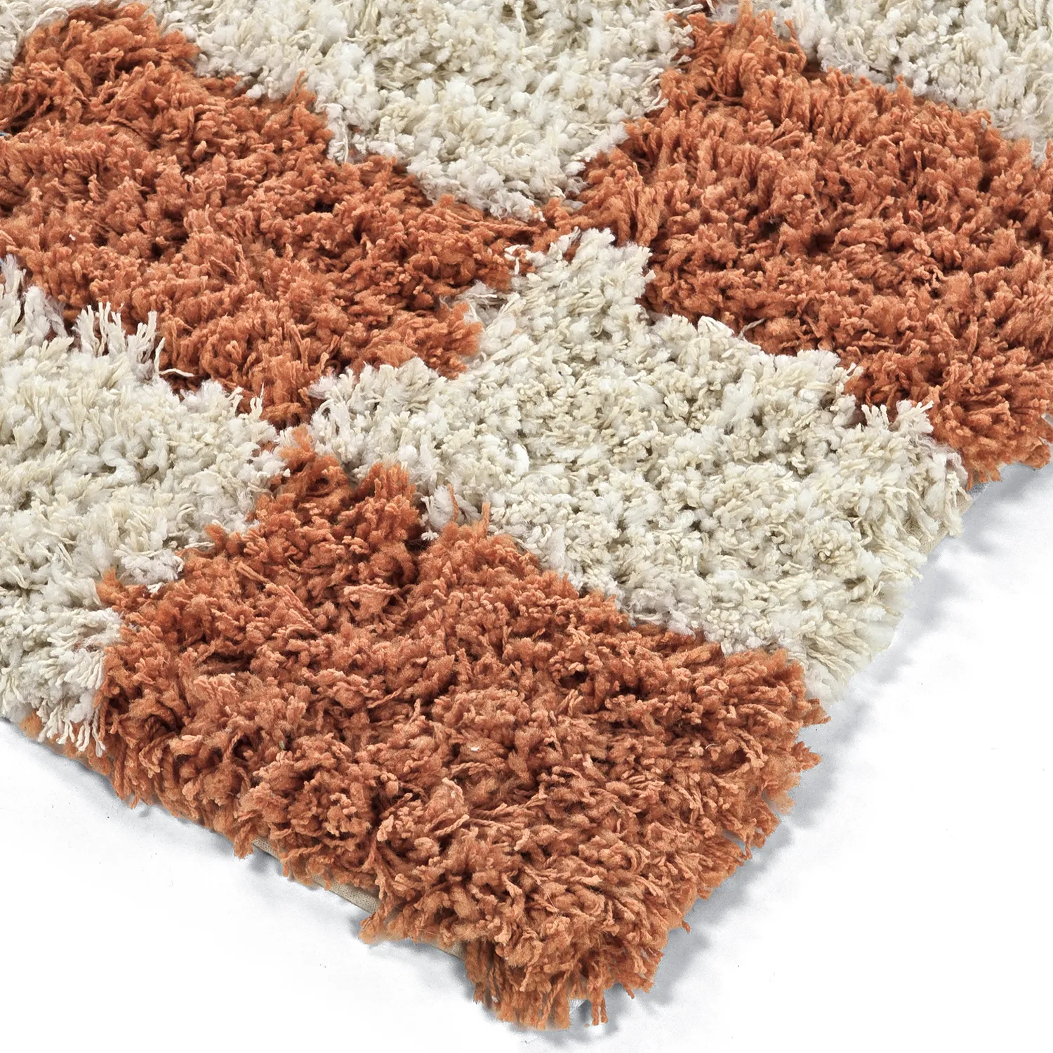 Shaggy koberce - Atrani Natural Cotton Shaggy (pomerančový)