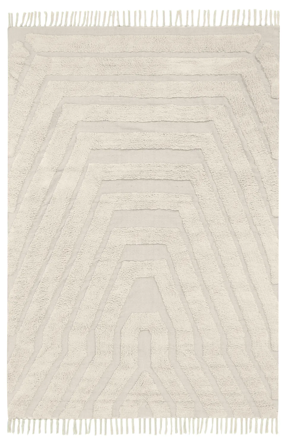 Shaggy koberce - Callista Natural Cotton Shaggy (béžový)