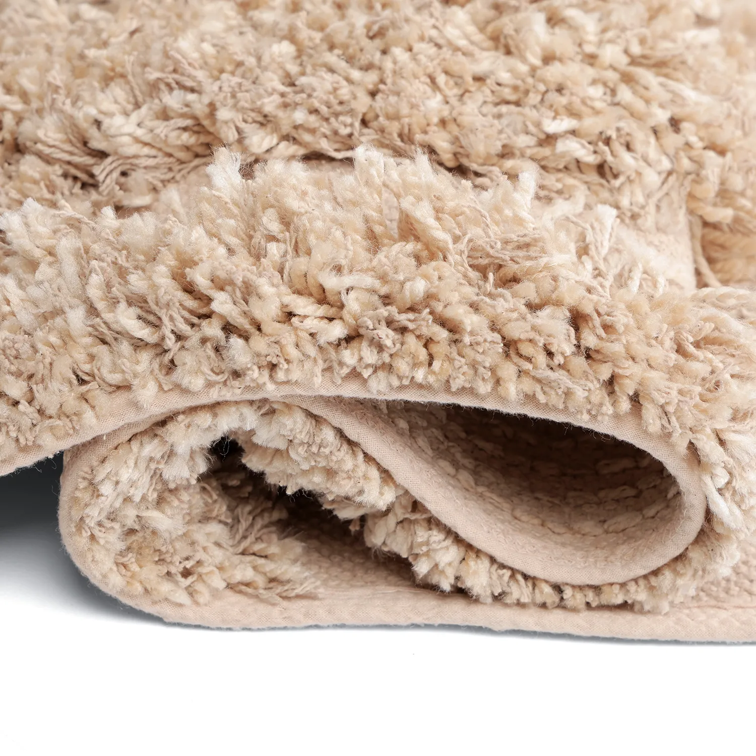Shaggy koberce - Cazorla Natural Cotton Shaggy (béžový)